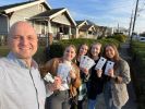 street evangelism   invitation to pray and to church around neighborhood